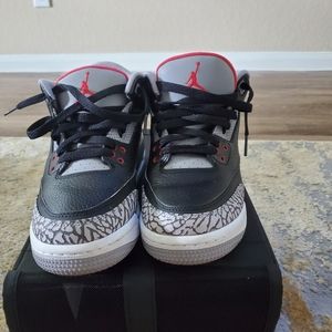 Jordan Retro 3 Cement 7Y, Women's 8.5